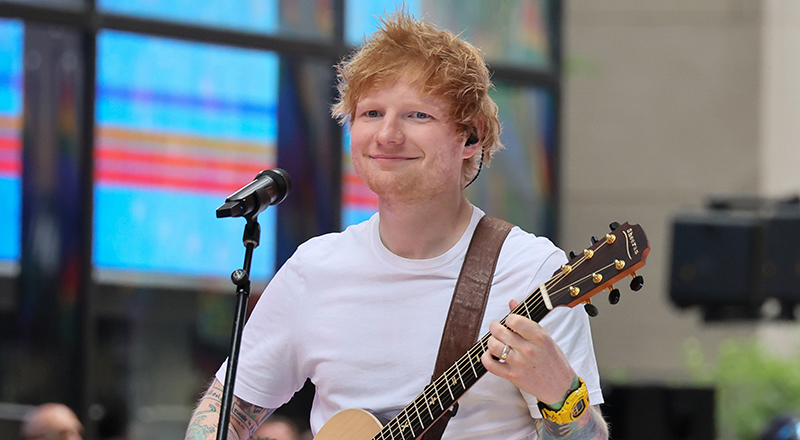 Ed Sheeran in Dubai, UAE